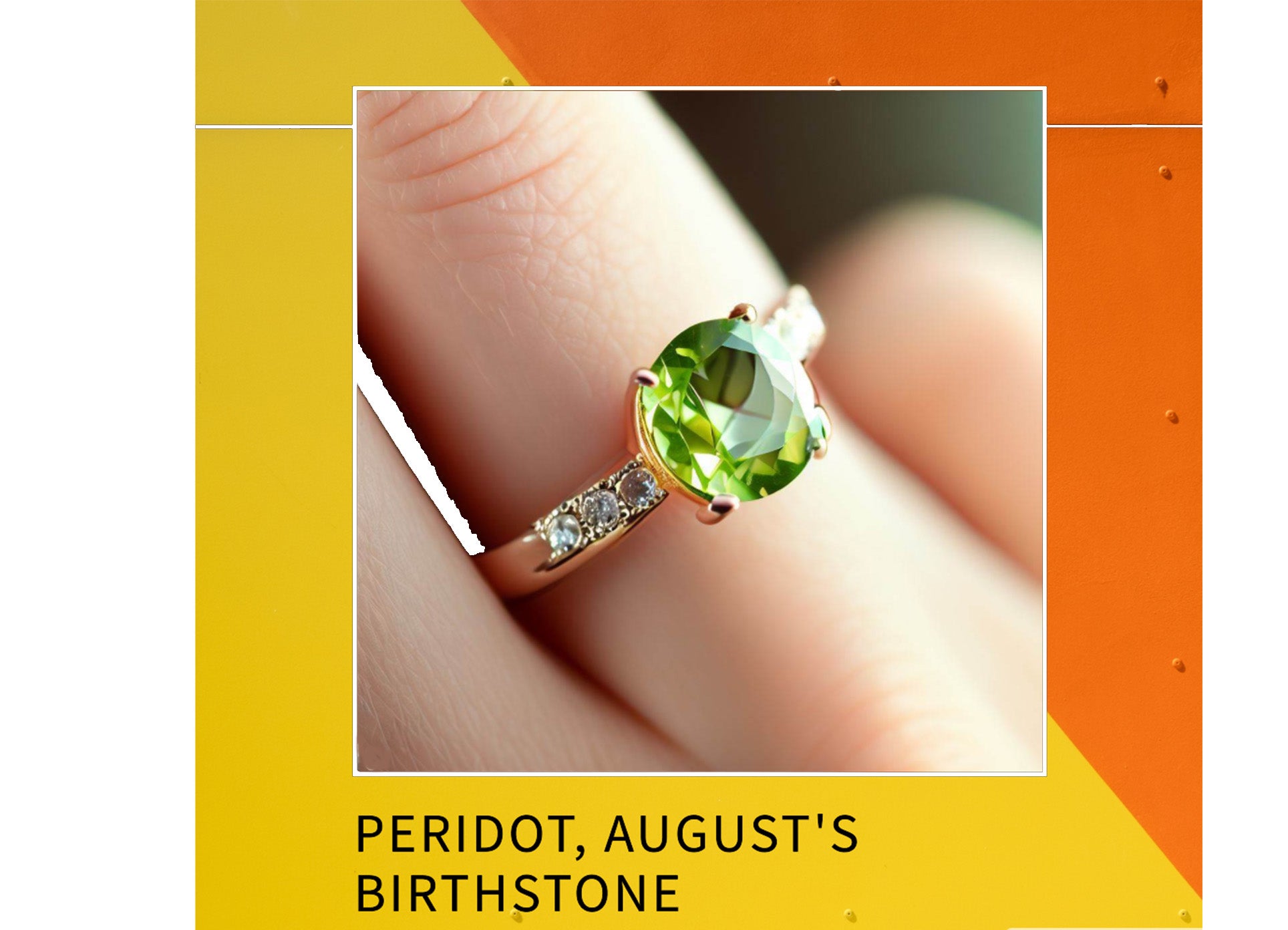 Peridot Gemstone Ring 925 Sterling Silver Ring August Birthstone Gift Ring  — Discovered